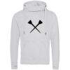 Cross neck hoodie Thumbnail